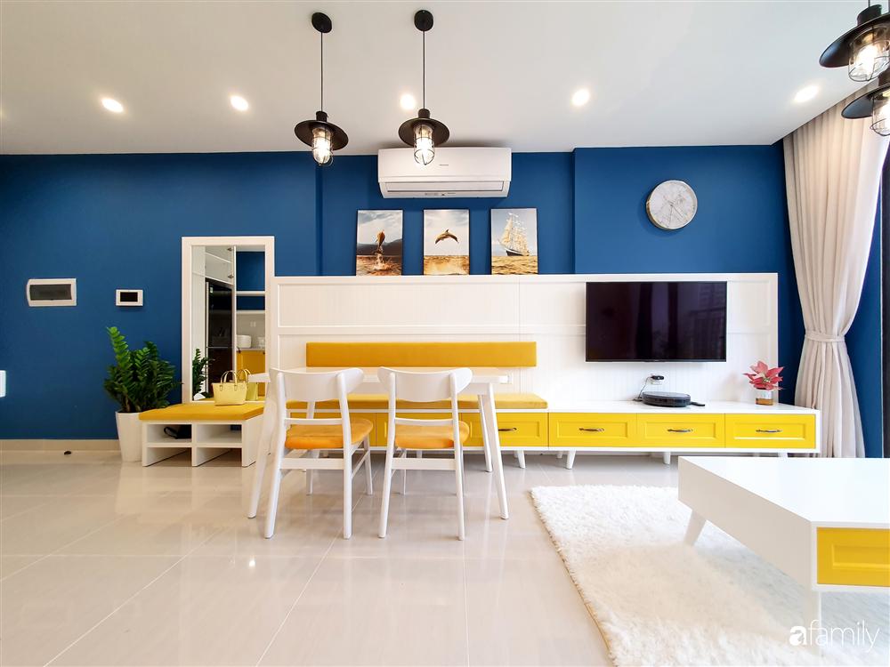 Căn hộ 75m² tràn đầy sức sống với cách phối màu vàng - xanh tinh tế có chi phí hoàn thiện 270 triệu đồng ở Hà Nội-2