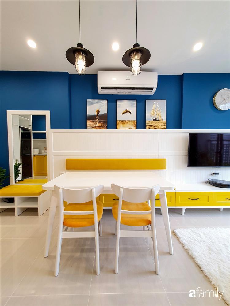 Căn hộ 75m² tràn đầy sức sống với cách phối màu vàng - xanh tinh tế có chi phí hoàn thiện 270 triệu đồng ở Hà Nội-9