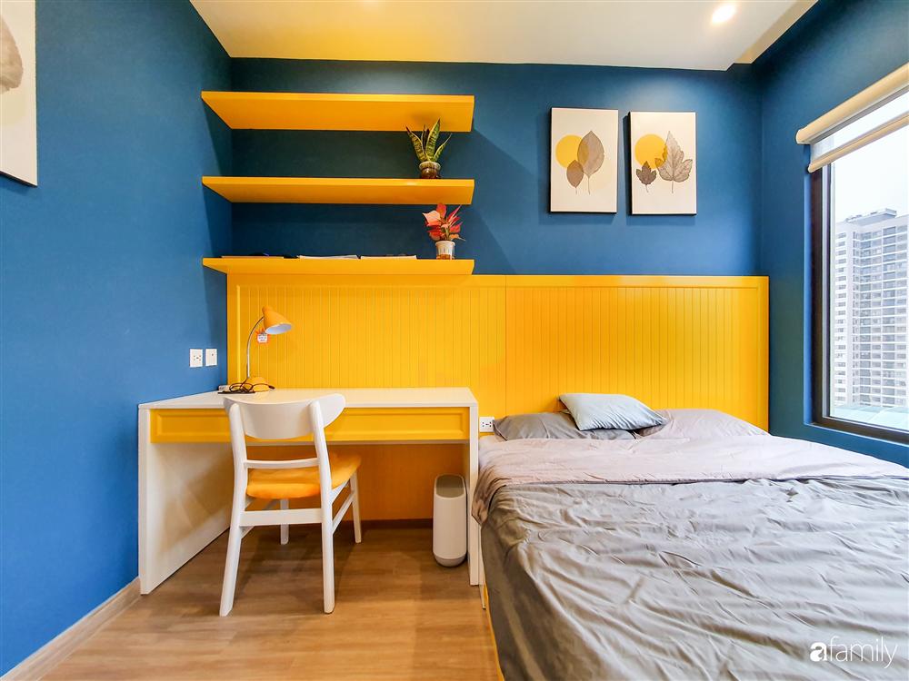 Căn hộ 75m² tràn đầy sức sống với cách phối màu vàng - xanh tinh tế có chi phí hoàn thiện 270 triệu đồng ở Hà Nội-18