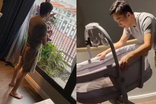 Lấy chồng đại gia như Đàm Thu Trang cũng than nuôi con tốn tiền tã bỉm, Cường Đô La có ngay động thái đúng chuẩn ông bố của năm-7