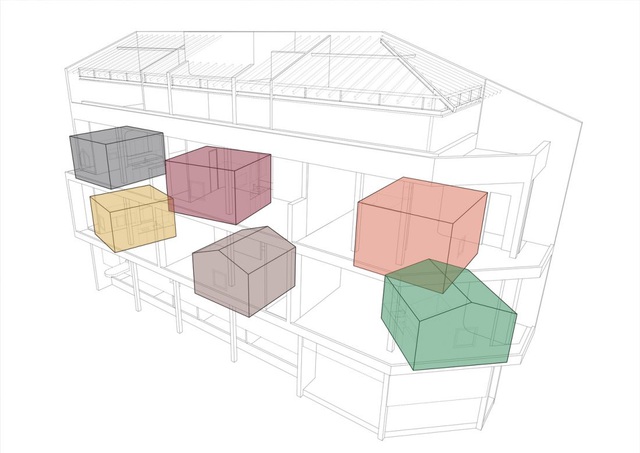 Căn nhà như những tổ chim nhiều màu sắc độc lạ ở Vũng Tàu-2