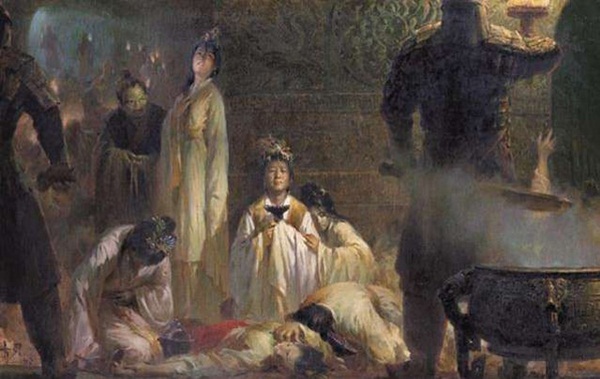 Vì sao những phi tần bị chôn sống cùng Tần Thủy Hoàng đều trong tư thế không khép chân?-3