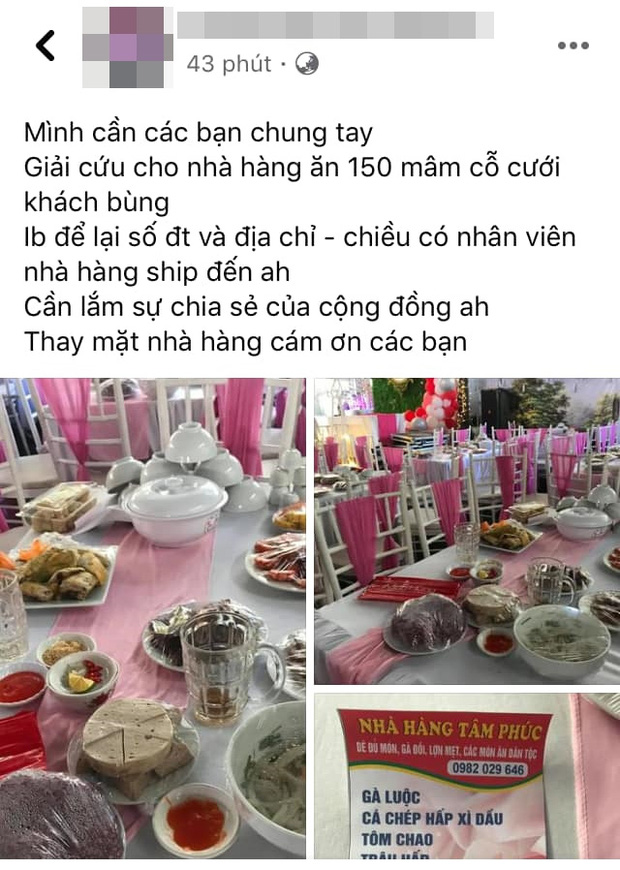 Vụ nhà hàng bị bỏ bom 150 mâm cỗ cưới: Buổi sáng cô dâu còn thử váy cưới, thuê trang điểm-1