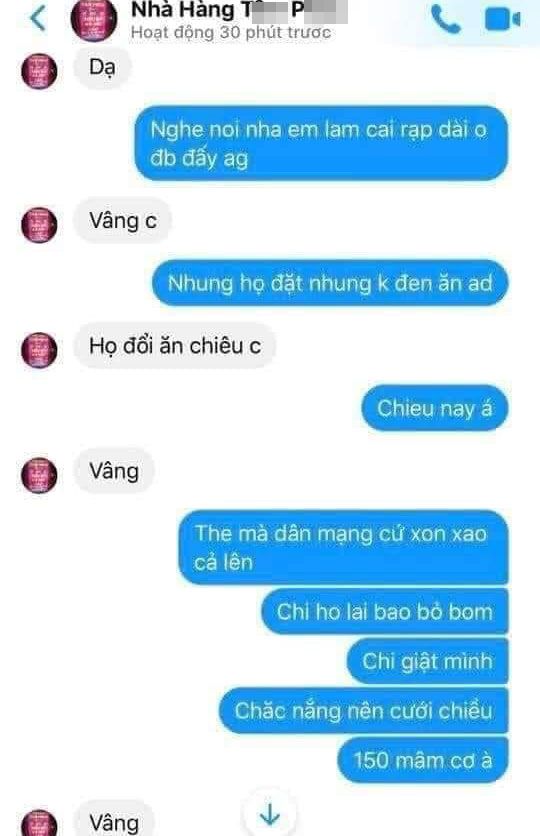 Diễn biến mới vụ bùng 150 mâm cỗ cưới: Nhà hàng ở Điện Biên chính thức lên tiếng về tin nhắn họ đổi sang ăn chiều-4