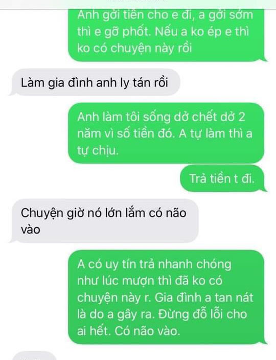 Cho người yêu vay gần trăm triệu, cô gái bị chàng trai cắm sừng, đòi tiền trầy trật 2 năm không trả-10