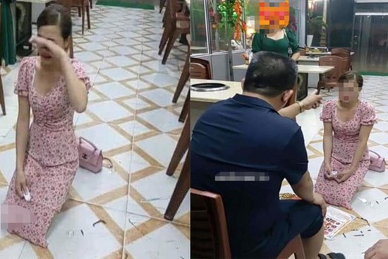 Hàng trăm người dân xem xét xử chủ quán Nhắng nướng bắt cô gái trẻ quỳ xin lỗi