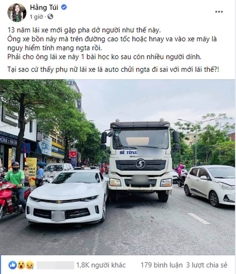 HOT: Hot mom Hằng Túi bị đâm xe khi đang mang bầu tháng thứ 9, kể lại pha thót tim ôm bụng trèo sang cửa ghế phụ để thoát nạn-2