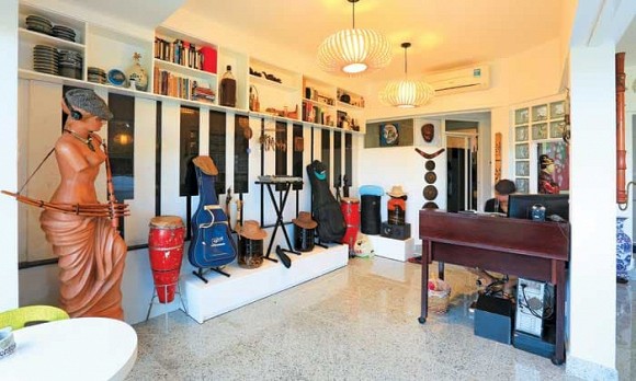 Không gian căn hộ, nơi nhạc sĩ Trần Tiến đang nghỉ ngơi và dưỡng bệnh ở Vũng Tàu-7