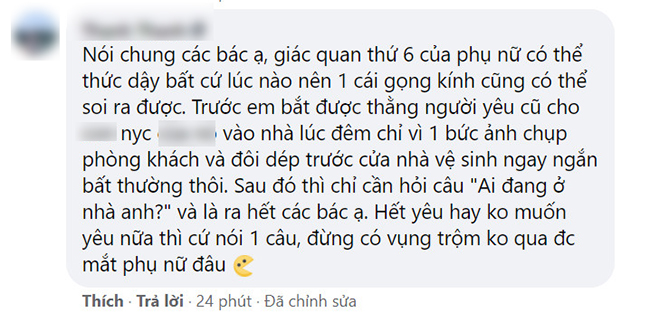 Thêm một pha đánh hơi chồng ngoại tình đi vào huyền thoại nhờ tin nhắn phản chiếu qua... mắt kính-9