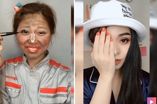 Những màn trang điểm lột xác 'vịt hóa thiên nga' đỉnh nhất năm 2020