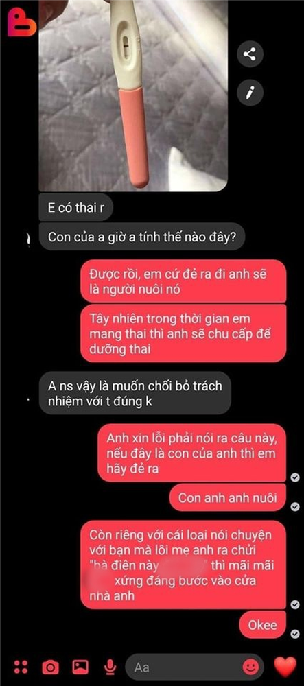 Bài đăng 27 ngàn like cùng nhiều bình luận tranh cãi: Bạn gái báo có thai, chàng trai chỉ nhận con, nhất định không nhận vợ-2