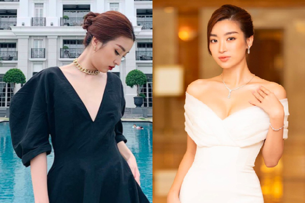 Từng bị chê diện đồ làm bốc hơi” thềm ngực, nay Đỗ Mỹ Linh chọn lại đầm sửa sai-4