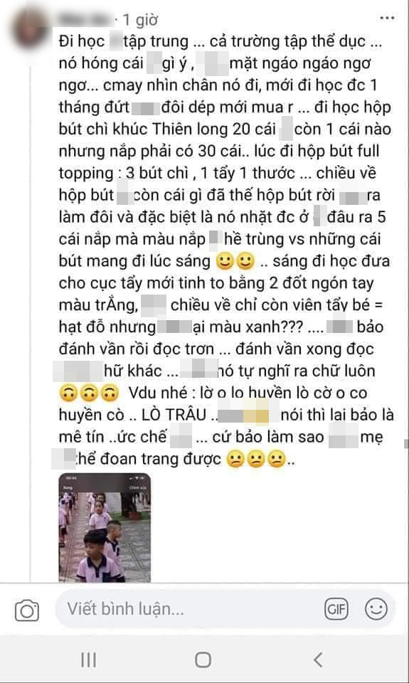 Bố mẹ rối loạn tiền đình vì con vào lớp 1: Đôi dép mới sắm đứt toang, đi học về áo rách như cái bang vì lấy kéo thủ công tự cắt áo mình-1
