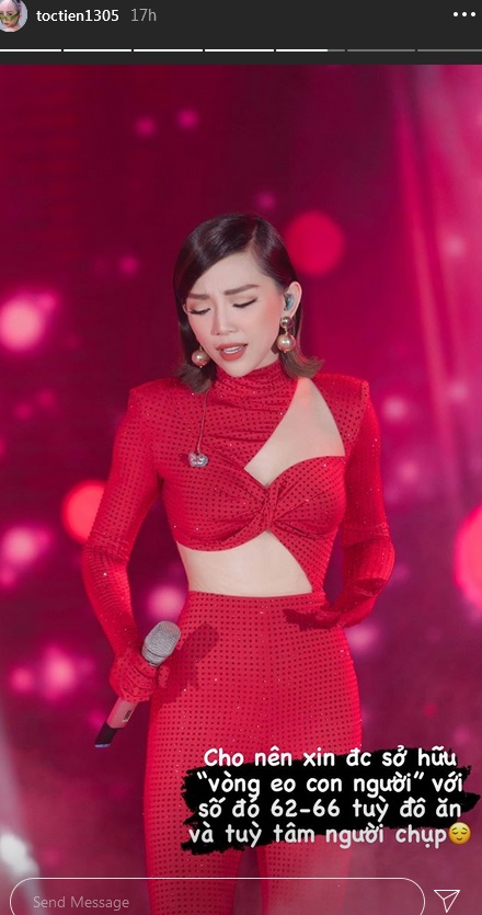 Tóc Tiên mong muốn sở hữu vòng eo con người thay vì chuẩn mực eo con kiến-2