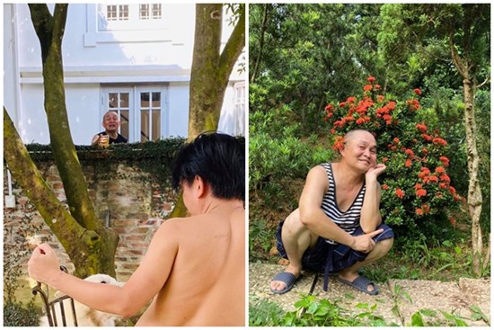 Rò rỉ nhà vườn của Xuân Hinh qua bức ảnh