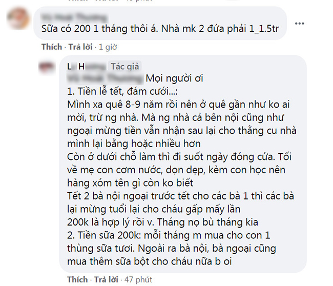 Single mom Hải Dương chia sẻ bảng chi tiêu 1 tháng gây tranh cãi vì khoản nào cũng thấy vô lý đùng đùng-15