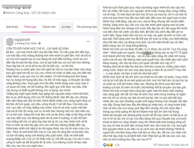 Cộng đồng mạng xôn xao vì những chia sẻ của người mẹ khiến ai cũng rùng mình nhớ về thời đi học-1
