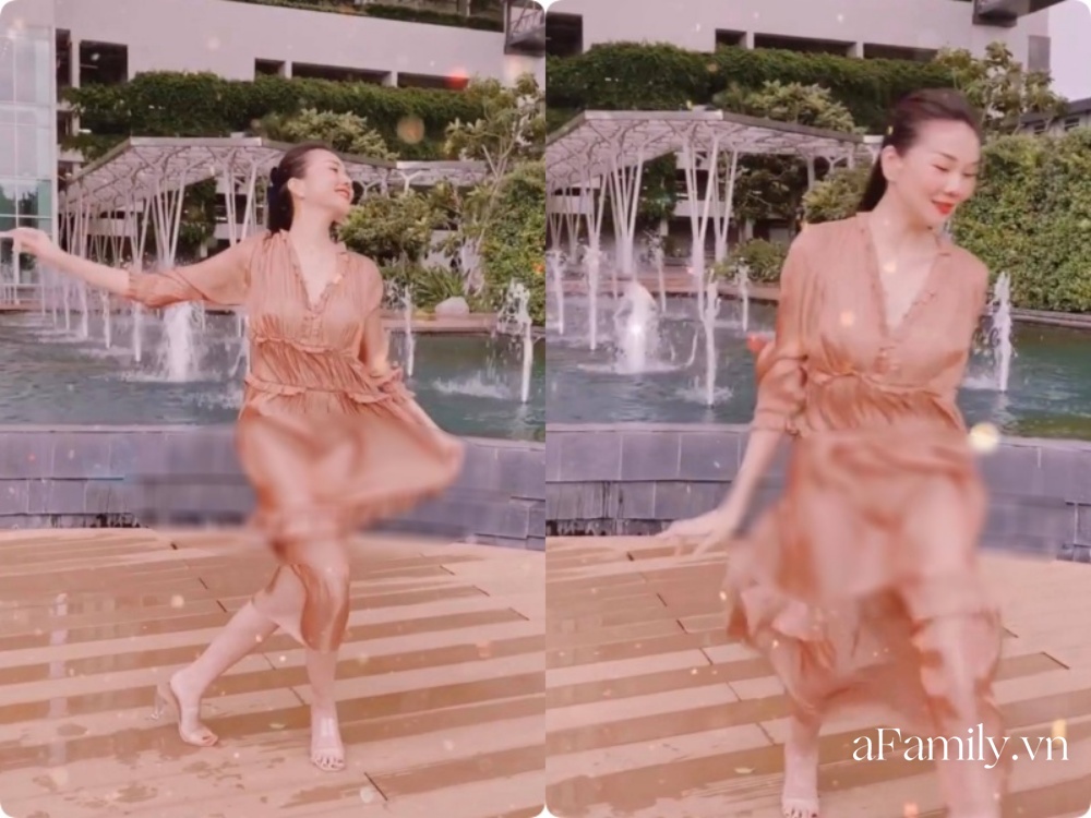 Diện váy lụa kín đáo là thế, nhưng Thanh Hằng lại lộ ngay khoảnh khắc nhạy cảm mà bản thân không hề hay biết-2