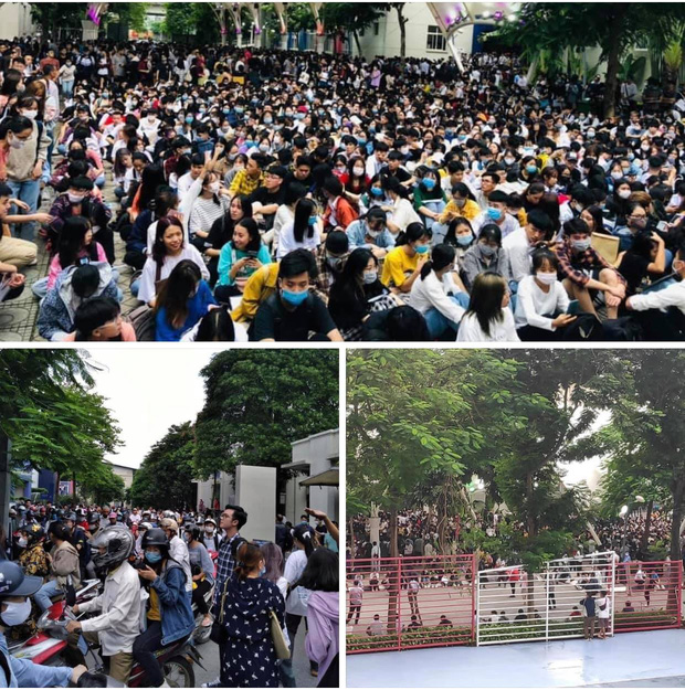 Kinh hoàng cảnh thí sinh và cha mẹ chen chúc, tranh nhau đăng ký học do trường lật kèo” tuyển sinh-3