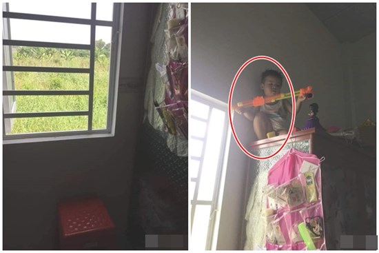 Góc trốn tìm: Con đang đứng hóng mát tự nhiên biến mất, mẹ tá hỏa đi tìm thì thấy con ở chỗ bí hiểm