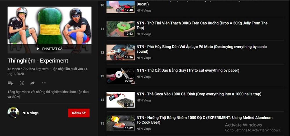 NTN Vlogs tự tay xóa nhiều video nhảm nhí chục triệu view: Quá khứ của tôi là sai lầm-8