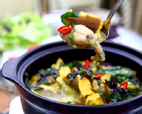 Cách nấu món ếch om chuối đậu đậm đà ngày thu-4