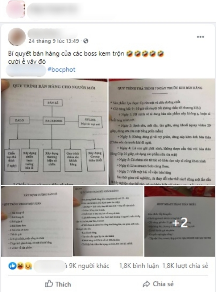 Hé lộ bán hàng chân kinh của hội bán kem trộn: Nhìn như sách marketing chuyên ngành nhưng soi được cả rổ lỗi chính tả-1