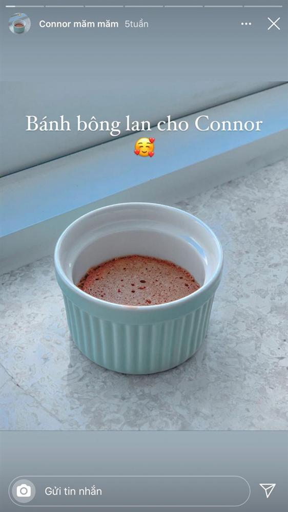 Học cách làm bánh ăn dặm cho con của Lan Khuê, bảo sao cậu ấm bụ bẫm, đáng yêu đến phát hờn-1