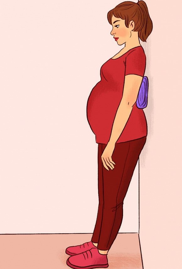 7 tư thế đứng - nằm - ngồi tốt cho cả mẹ bầu lẫn thai nhi-1