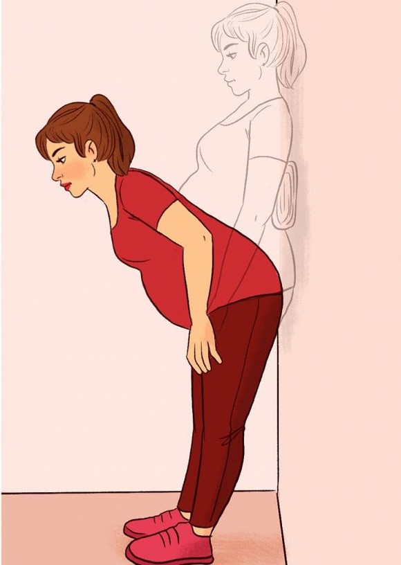 7 tư thế đứng - nằm - ngồi tốt cho cả mẹ bầu lẫn thai nhi-2