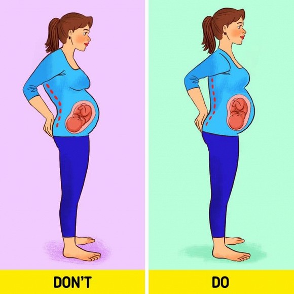 7 tư thế đứng - nằm - ngồi tốt cho cả mẹ bầu lẫn thai nhi-5