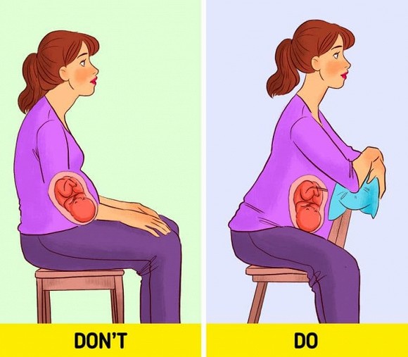 7 tư thế đứng - nằm - ngồi tốt cho cả mẹ bầu lẫn thai nhi-8