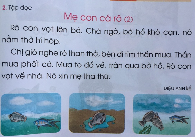 Phụ huynh than nhiều truyện trong Tiếng Việt 1 không rõ tính giáo dục-2