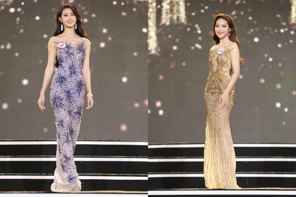 Khoảnh khắc thót tim” của thí sinh trong phần trình diễn bikini tại đêm Bán kết Hoa hậu Việt Nam 2020-3