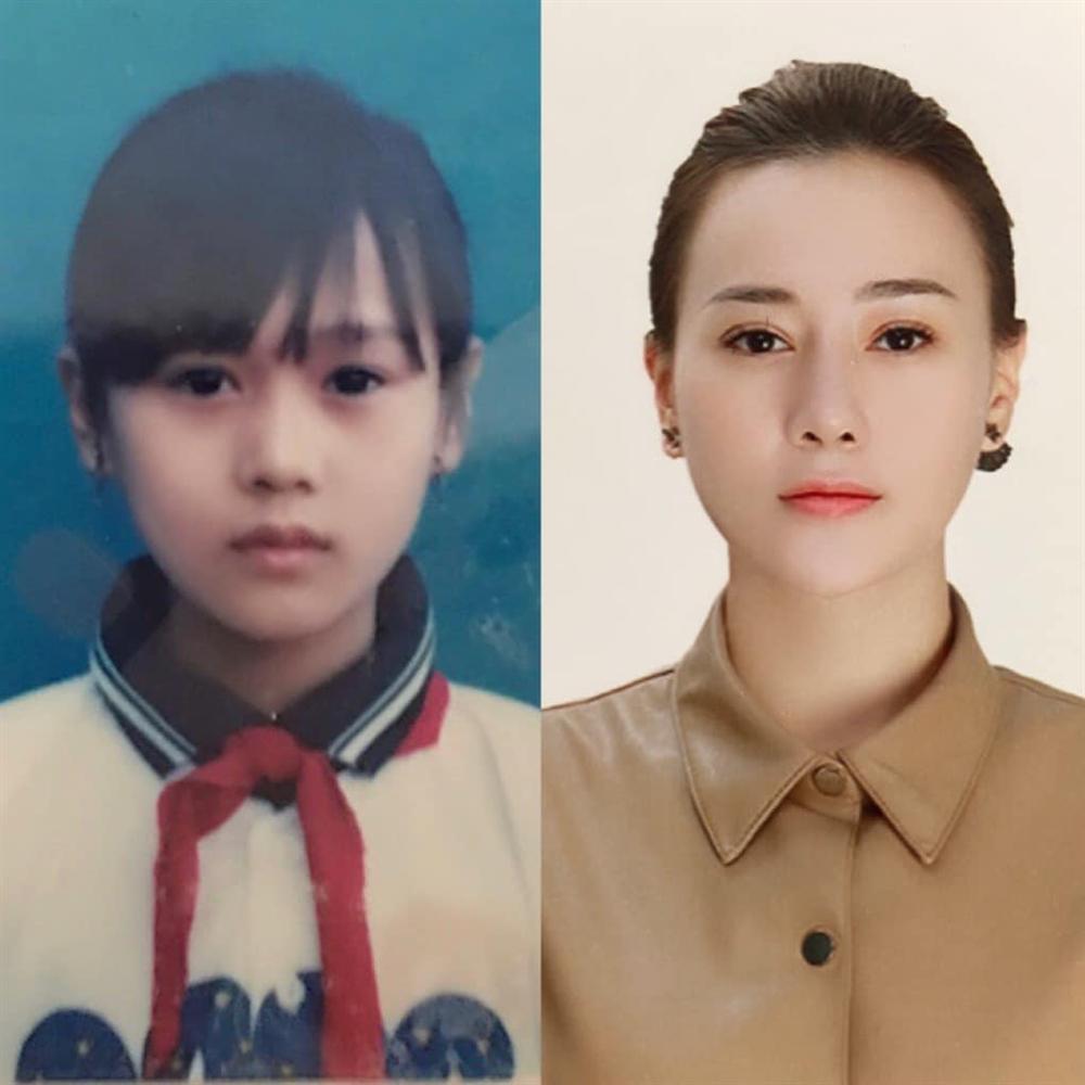 Khoe ảnh thẻ thời tiểu học, Phương Oanh giờ sửa gần hết gương mặt mà nhan sắc vẫn vẹn nguyên-1