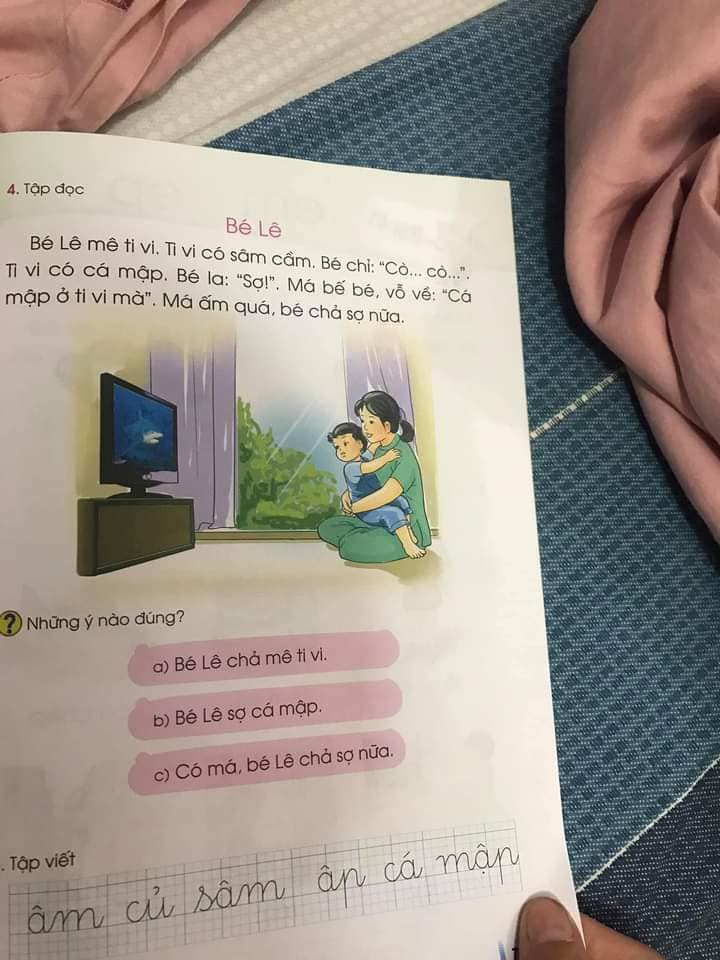 Là phụ huynh có con học lớp 1, tôi thấy nhiều cha mẹ chê SGK thậm tệ và ước con được học giống ngày xưa, các vị đang muốn kéo lùi giáo dục về 30 năm trước sao?-4