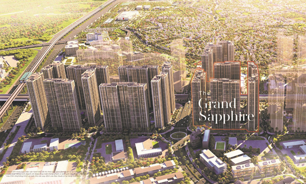 Sức hút từ vị trí của Grand Sapphire 2 - Vinhomes Smart City-1