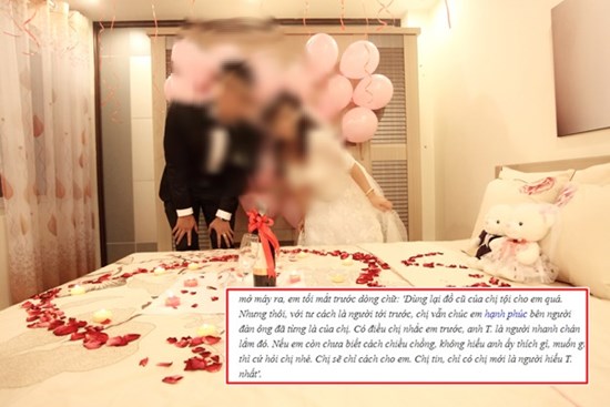 Tân hôn nhận được tin nhắn từ tình cũ của chú rể: