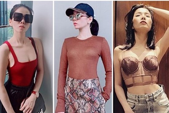 Lệ Quyên tuổi 39 chăm diện mốt khoe nội y kém duyên, nhiều lúc còn thả rông
