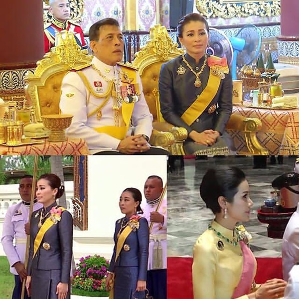 Khoảnh khắc Hoàng quý phi Thái Lan cúi chào hành lễ trước Hoàng hậu Suthida và thái độ của cả hai thu hút sự chú ý-2