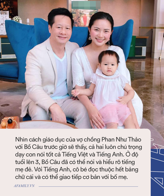 Phan Như Thảo bị dè bỉu sính ngoại vì để con nói Tiếng Anh nhưng nhìn cách dạy con của vợ chồng cô, người chê chắc muối mặt lắm-2
