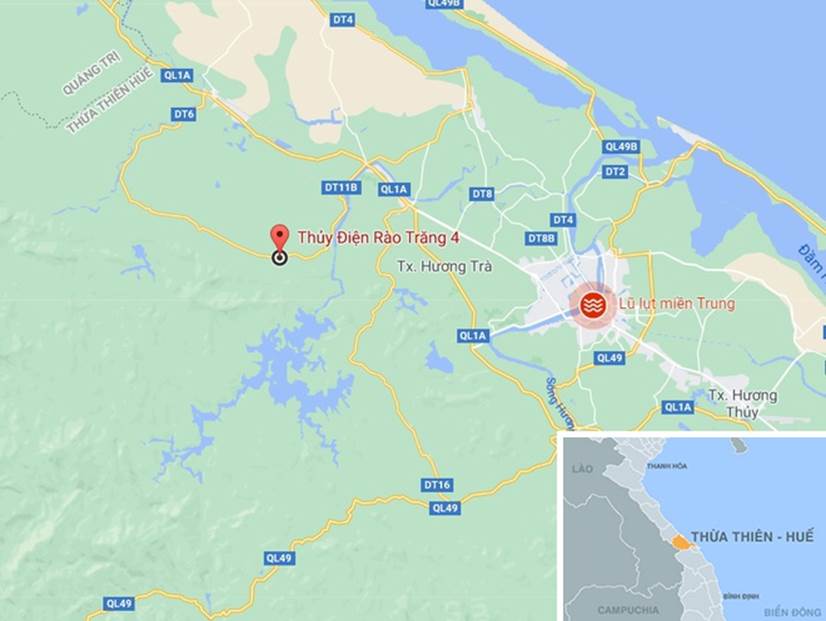 Đưa 5 người bị thương ở thủy điện Rào Trăng 4 đi bệnh viện-4