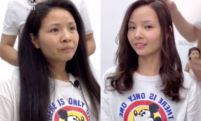 Chẳng thể tin nổi 2 bức ảnh này là cùng 1 người, sức mạnh của thợ làm tóc đúng là không thể đùa!-2