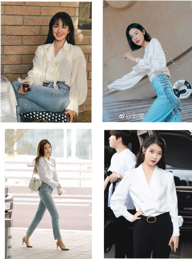 Áo sơ mi + Quần cạp cao: Combo toàn năng vừa hack dáng tài tình mà cũng max thanh lịch của nàng công sở sành điệu-2