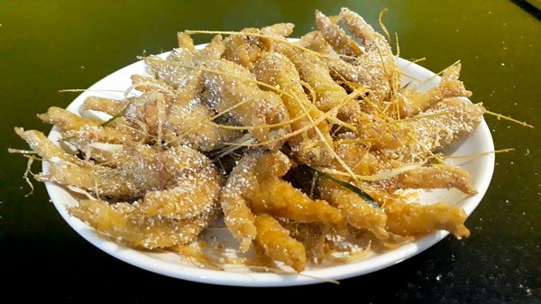 Chân gà rang ruối giòn rụm lai rai ngày mát trời-6