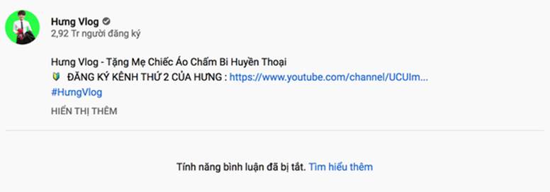 Dừng hoạt động được vài ngày, Hưng Vlog lại đăng clip cà khịa mẹ, nhưng để không bị dân mạng phản ứng đã phải dùng đến chiêu cuối” này-4
