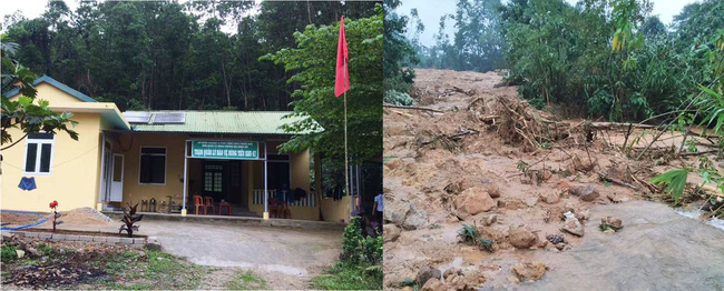 Hình ảnh gây sốc về trạm kiểm lâm nơi 13 chiến sĩ gặp nạn trên đường cứu hộ thủy điện Rào Trăng 3: Không còn gì ngoài đất đá, tiếng gọi còn ai không mãi không được đáp lời-2