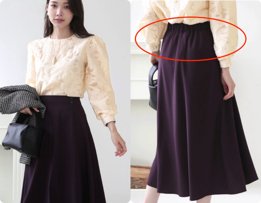 Kỹ nghệ thu nhỏ vòng 2 cho các chị em khi diện chân váy xòe: Nàng bụng to, eo bánh mì mà bỏ qua thì quá phí-3