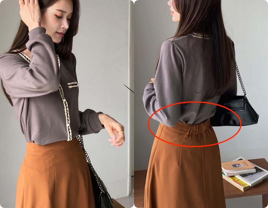 Kỹ nghệ thu nhỏ vòng 2 cho các chị em khi diện chân váy xòe: Nàng bụng to, eo bánh mì mà bỏ qua thì quá phí-4