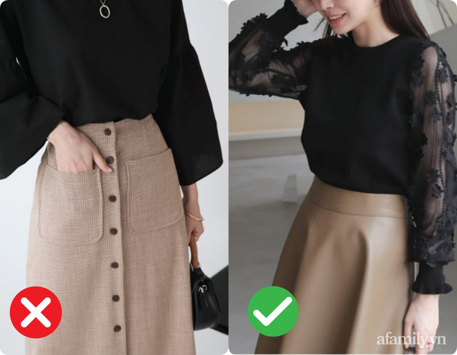 Kỹ nghệ thu nhỏ vòng 2 cho các chị em khi diện chân váy xòe: Nàng bụng to, eo bánh mì mà bỏ qua thì quá phí-6